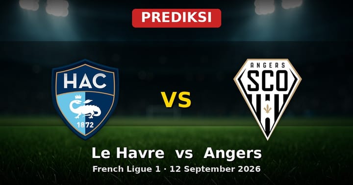 Prediksi Le Havre vs Angers Ligue 1 12 September 2026
