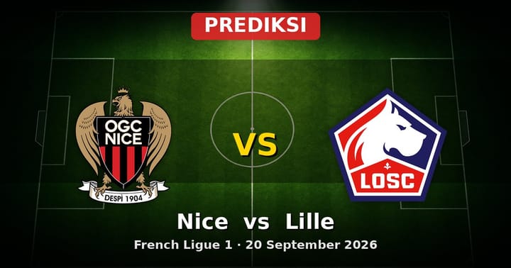 Prediksi Nice vs Lille Ligue 1 20 September 2026: Duel Sengit Liga Prancis